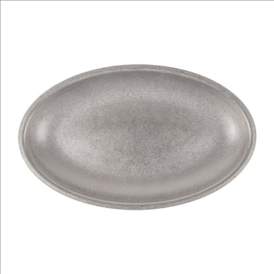 ASSIETTES OVALES 'ARTINOX' 700 ML 30x18,2x2,7 CM ARGENTE INOX (6 UNITÉS)