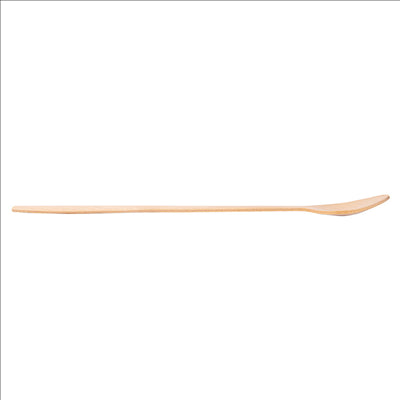 CUILLÈRES À GLACES  19 CM NATUREL BOIS (100 UNITÉS)