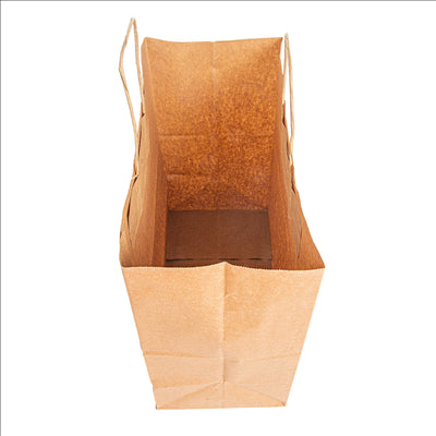 SACS SOS AVEC ANSES  90 G/M2 32+16x31 CM NATUREL KRAFT (250 UNITÉS)