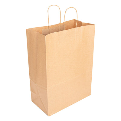 SACS SOS AVEC ANSES  90 G/M2 32+16x43 CM NATUREL KRAFT (250 UNITÉS)