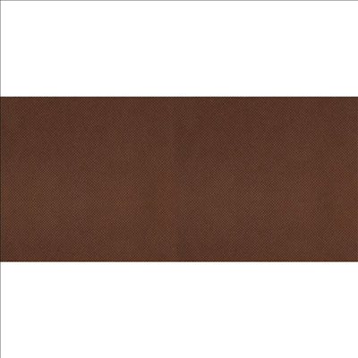 "TÊTE À TÊTE" PLIAGE 1/2 'SPUNBOND' 60 G/M2 40x100 CM CHOCOLAT PP (400 UNITÉS)