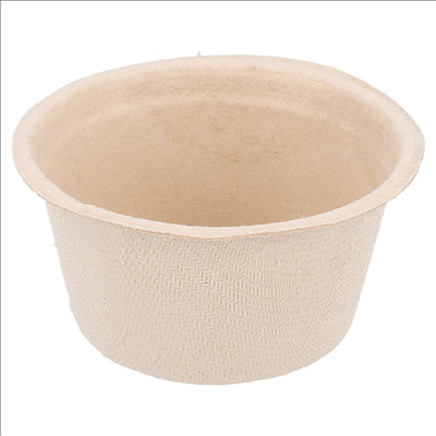 POTS 'BIONIC' 55 ML Ø 6x3 CM NATUREL BAGASSE (1000 UNITÉS)