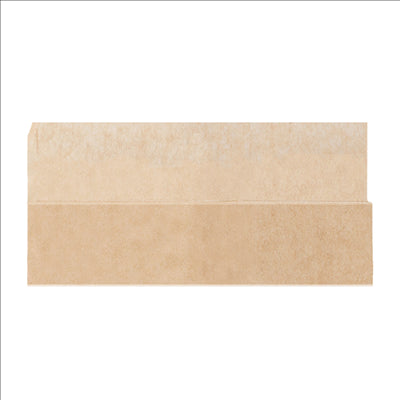 PAPIER INGRAISSABLES OUVERT 2 CÔTÉS ALLWRAP  34 G/M2 35x17/9 CM NATUREL PARCH.INGRAISSABLE (500 UNITÉS)