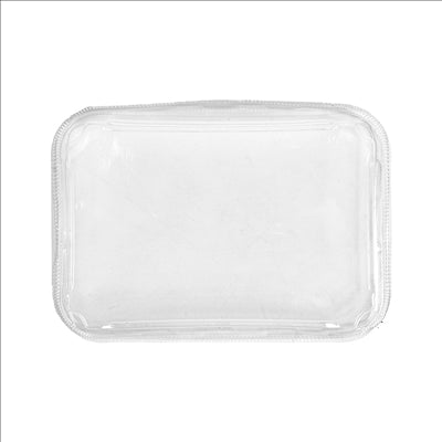 COUVERCLES POUR RÉCIPIENTS 268.86/87  16,5x11,5x3,2 CM TRANSPARENT PET (600 UNITÉS)
