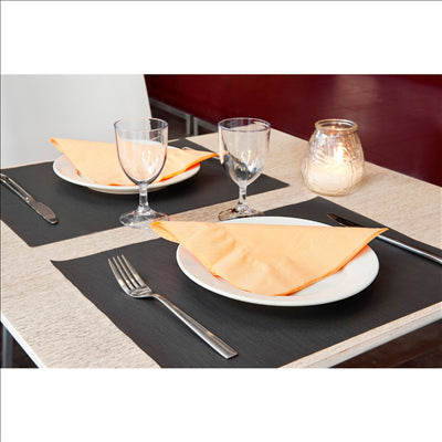 SETS DE TABLE  48 G/M2 31x43 CM NOIR CELLULOSE (2000 UNITÉS)