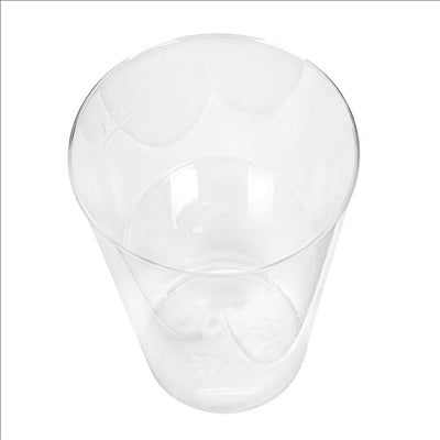 VERRES INJECTÉS 300 ML Ø 7,8/5,6x11,8 CM TRANSPARENT PS (500 UNITÉS)