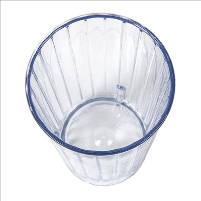 GOBELETS 355 ML Ø 7,6/5,8x12,8 CM TRANSPARENT SAN (72 UNITÉS)