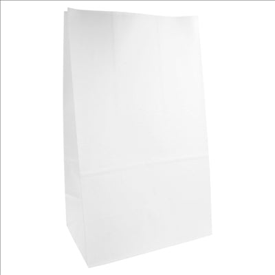 SACS SOS SANS ANSES  70 G/M2 22+14x37 CM BLANC CELLULOSE (500 UNITÉS)