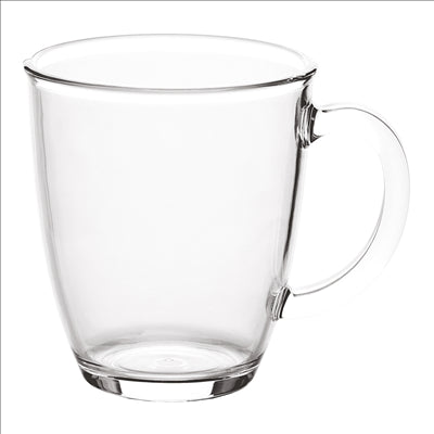 TASSES 420 ML Ø 9,2/5,4x10,5 CM TRANSPARENT POLYCARBONATE (12 UNITÉS)