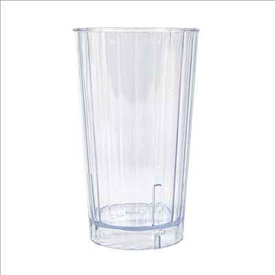 GOBELETS 355 ML Ø 7,6/5,8x12,8 CM TRANSPARENT SAN (72 UNITÉS)