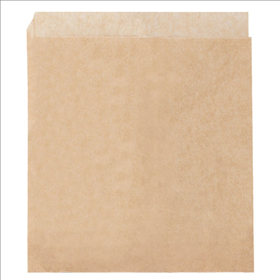 PAPIER INGRAISSABLES OUVERT 2 CÔTÉS 'GRILL&GO' 38 GR/M2 16x16,5 CM NATUREL KRAFT (500 UNITÉS)