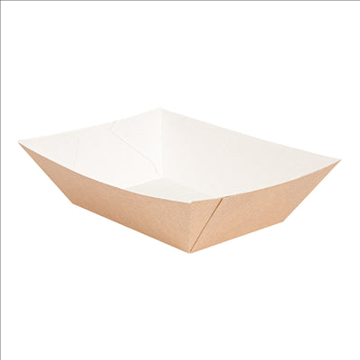 BARQUETTES 'THEPACK' 1200 G 220 G/M2 11,9x7,9x5,5 CM NATUREL CARTON ONDULÉ NANO-MICRO (1000 UNITÉS)