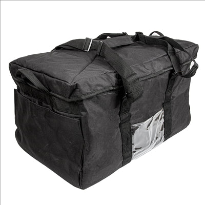 SAC TRANSPORT CATERING  53,3x35,5x33 CM NOIR VINYL (1 UNITÉ)