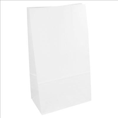 SACS SOS SANS ANSES  70 G/M2 14+8x24 CM BLANC CELLULOSE (1000 UNITÉS)