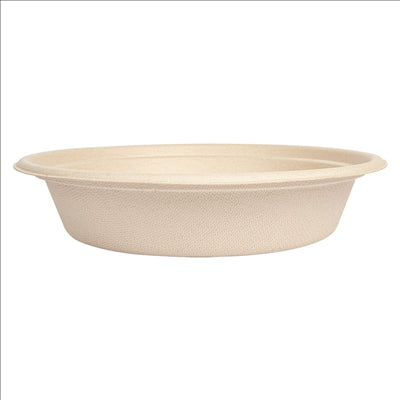 BOLS 'BIONIC' 900 ML Ø 20,8x4,4 CM NATUREL BAGASSE (400 UNITÉS)
