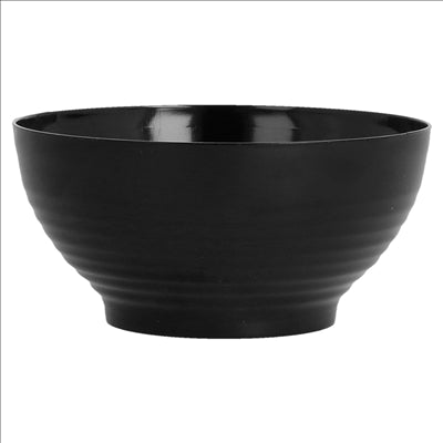 BOLS MISE EN BOUCHE RÉUTILISABLES 83 ML Ø 7,2x3,5 CM NOIR PS (720 UNITÉS)