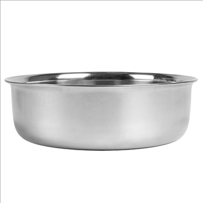 BOL AVEC COUVERCLE 'ARTINOX' 730 ML Ø16x5 CM ARGENTE INOX + LDPE (24 UNITÉS)