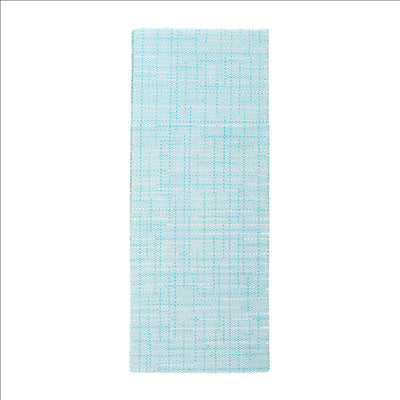 SERVIETTES "CANGURITO" 'DRY COTTON' 55 G/M2 33x40 CM TURQUOISE AIRLAID (700 UNITÉS)