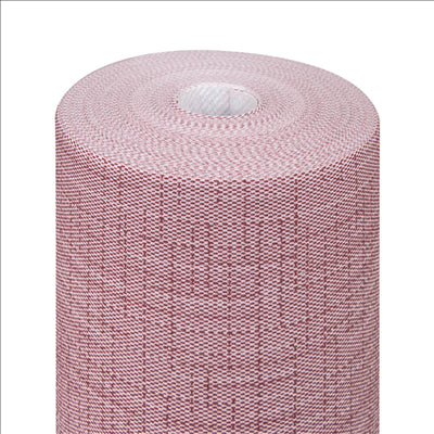 "TÊTE-À-TÊTE" PRÉ. 120CM (20 FEU.) 'DRY COTTON' 55 G/M2 0,40x24 M BORDEAUX AIRLAID (6 UNITÉS)
