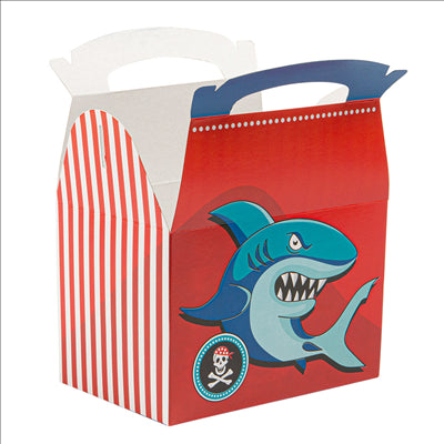 BOÎTES MENU ENFANT "PIRATE"  320 G/M2 15,50x10,50x17,50 CM QUADRICHROMIE CARTON (300 UNITÉS)
