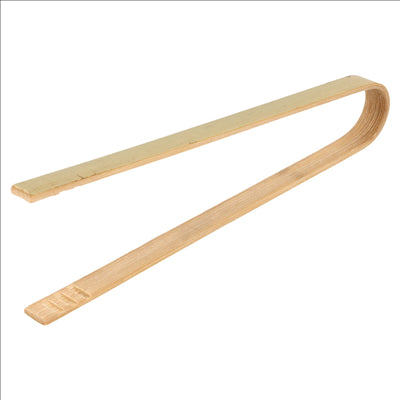 PINCES  16 CM NATUREL BAMBOU (100 UNITÉS)