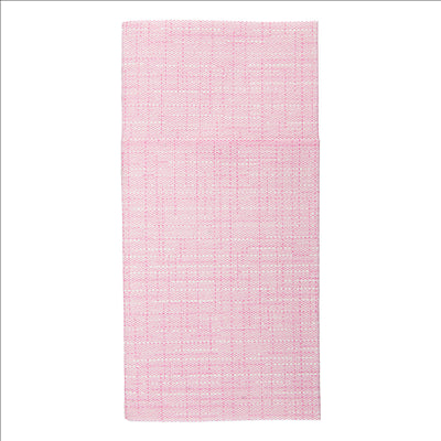 SERVIETTES KANGOUROU 'DRY COTTON' 55 G/M2 40x40 CM FUCHSIA AIRLAID (700 UNITÉS)