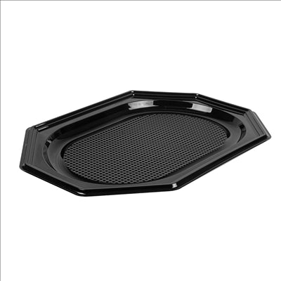 PLATEAUX TRAITEUR  35x25x2 CM NOIR RPET (100 UNITÉS)