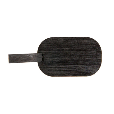 MINI PELLES POUR SNACKS  8x5 CM NOIR BAMBOU (100 UNITÉS)