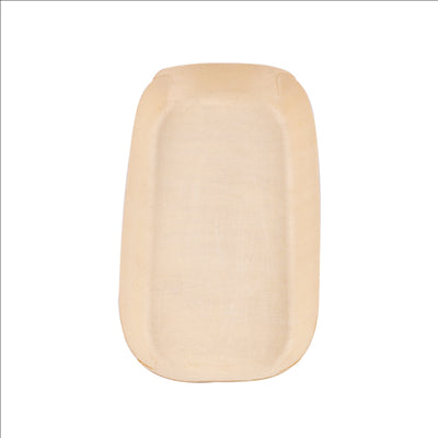 BARQUETTES RECTANGULAIRES 'WOOD'  14,5x7x1,3 CM NATUREL BOIS (200 UNITÉS)