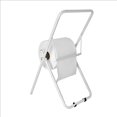 DISTRIBUTEUR SUR PIED PAPIER INDUSTRIEL  39,5x90 CM BLANC FER (1 UNITÉ)