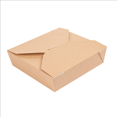 BOÎTES AMÉRICAINES MICRO-ONDABLES 'THEPACK' 2910 ML 240 + 12PP G/M2 21,7x21,7x6 CM NATUREL CARTON ONDULÉ NANO-MICRO (100 UNITÉS)