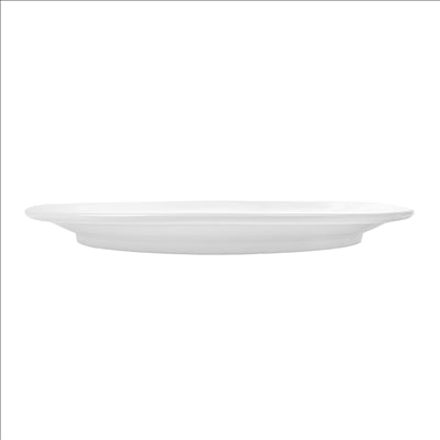 ASSIETTES PIZZA  Ø 32,8 CM BLANC PORCELAINE (12 UNITÉS)