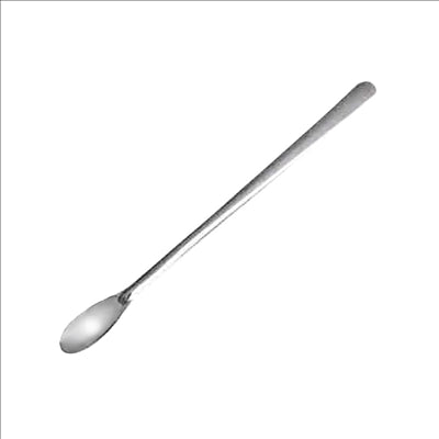 CUILLÈRES LONGUES  13 CM ARGENTE INOX (100 UNITÉS)