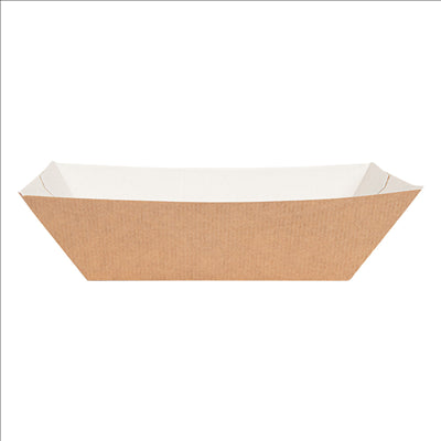 BARQUETTES 'THEPACK' 1200 G 220 G/M2 11,9x7,9x5,5 CM NATUREL CARTON ONDULÉ NANO-MICRO (1000 UNITÉS)