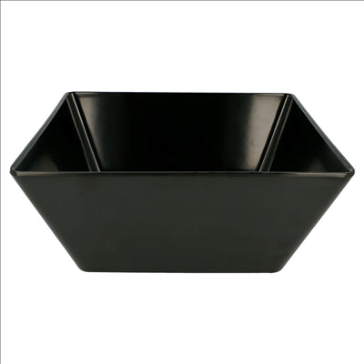 BOLS 'ASAMI WARE' 3,7 L 24x24x10 CM NOIR MÉLAMINE (6 UNITÉS)