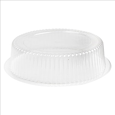 COUVERCLES POUR REFERENCE 211.18  4 (h)CM TRANSPARENT PET (100 UNITÉS)