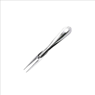 PIQUES FRITES  10 CM ARGENTE INOX (100 UNITÉS)