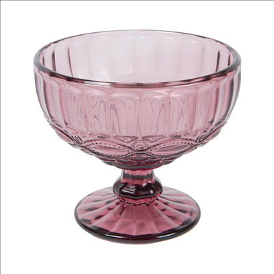 COUPES À DESSERTS VINTAGE 'WAKI GLASS' 380 ML Ø12x10.5 CM LAVANDE VERRE (6 UNITÉS)