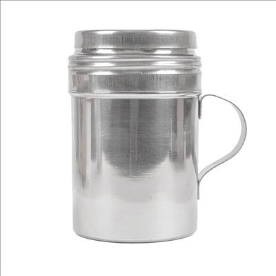 SAUPOUDREUSE ÉPICES AVEC ANSE 295 ML Ø 7x11 CM ARGENTE INOX (1 UNITÉ)