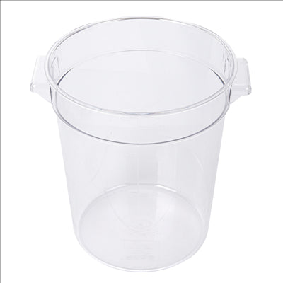 BAC ALIMENTAIRE 4 L Ø 18,4x21,4 CM TRANSPARENT POLYCARBONATE (1 UNITÉ)