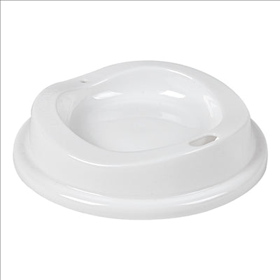 COUVERCLES POUR RÉFÉRENCE 263.94  Ø 8,9 cm BLANC PP (48 UNITÉS)