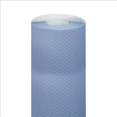 NAPPE EN ROULEAU  48 G/M2 1,20x7 M BLEU CIEL CELLULOSE (25 UNITÉS)