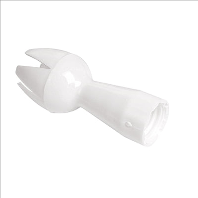 BUSE POUR SIPHON CRÈME, TULIPE   BLANC PP (50 UNITÉS)