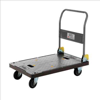 CHARIOT TRANSPORT CAPACITÉ 300 KG 'ARROW'  60,5x90,3x86 CM GRIS PP (1 UNITÉ)