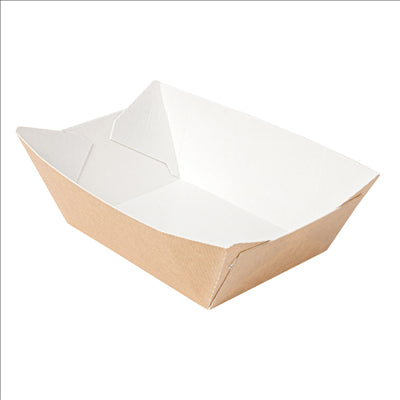 BARQUETTES 'THEPACK' 960 G 220 G/M2 10,6x7,2x5,2 CM NATUREL CARTON ONDULÉ NANO-MICRO (1200 UNITÉS)