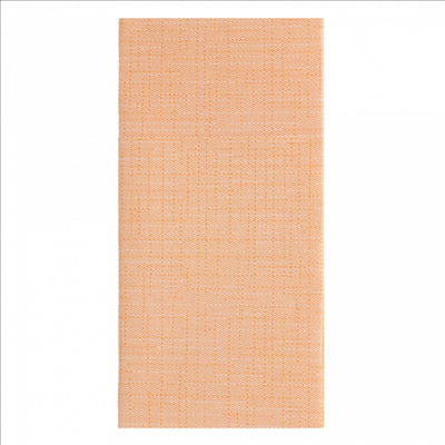 SERVIETTES KANGOUROU 'DRY COTTON' 55 G/M2 40x40 CM MANDARINE AIRLAID (700 UNITÉS)