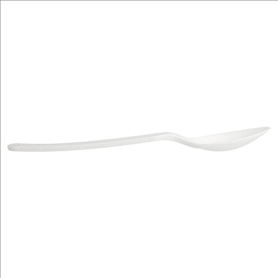 CUILLÈRES  16 CM BLANC CPLA (1000 UNITÉS)