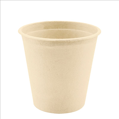 GOBELETS 'BIONIC' 370 ML Ø 9,3x9,2 CM NATUREL BAGASSE (800 UNITÉS)