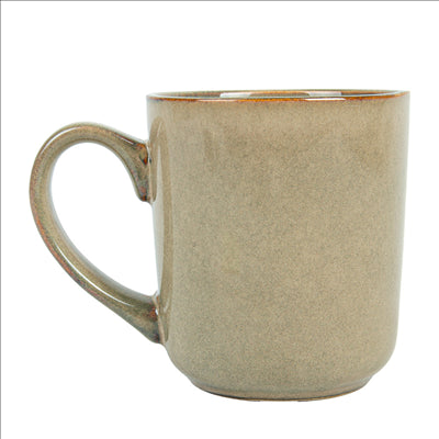 TASSES À CAFÉ 'AKALA' 390 ML Ø 9x6x10 CM BEIGE STONEWARE (6 UNITÉS)