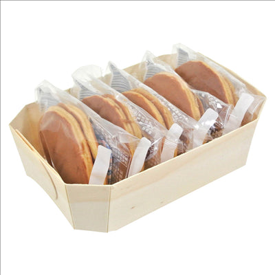 BARQUETTES  18x10,5x5,5 CM NATUREL BOIS (300 UNITÉS)